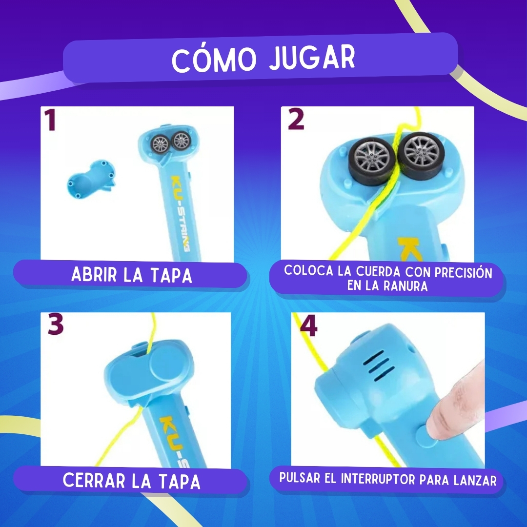 Miniatura 6 de JUGUETE LANZA CUERDA VOLADOR INTERACTIVO